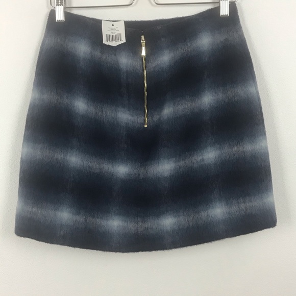 Kate Spade Transcontinental Express Blue Skirt 2 - Picture 4 of 7